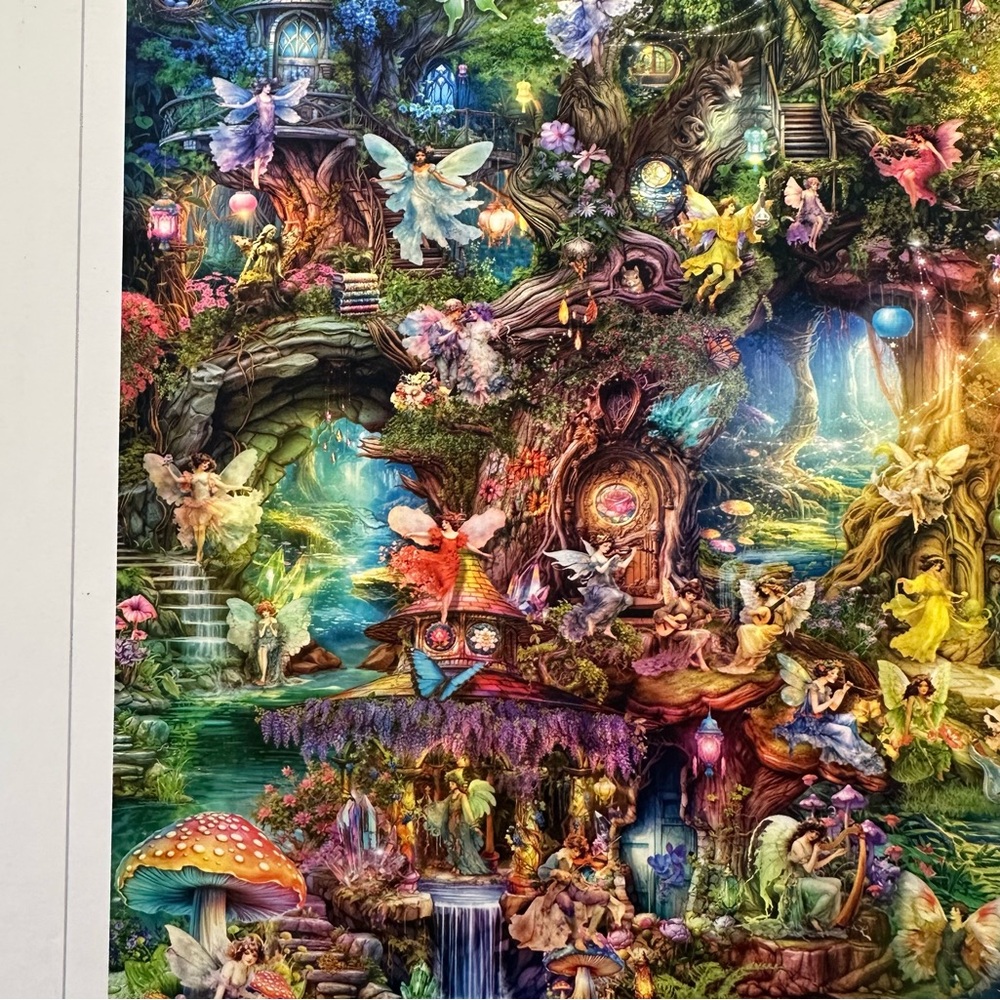 Ravensburger 4000 Piece Puzzle The Hidden World Of Fairies - Picture 6 of 9